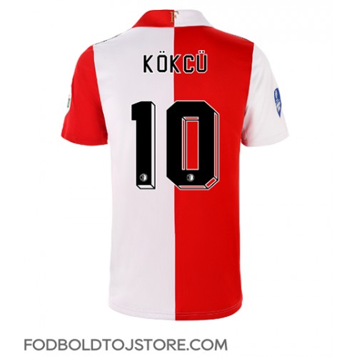 Feyenoord Orkun Kokcu #10 Hjemmebanetrøje 2022-23 Kortærmet